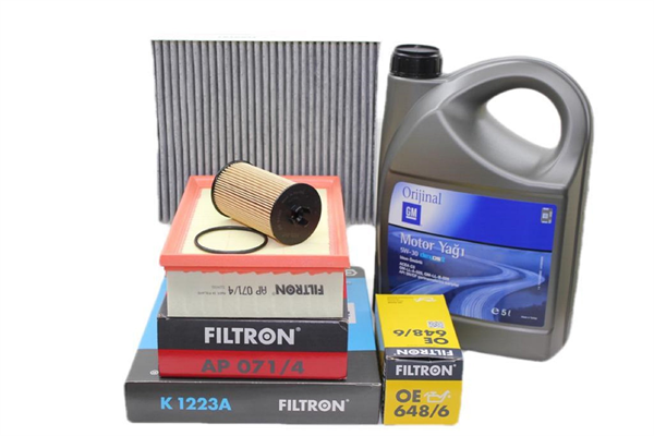 Opel / Mokka 1.6 Benzinli Motor Bakım Seti Gm 5W30 5 LT Yağlı (FİLT.MOK.1.6-)