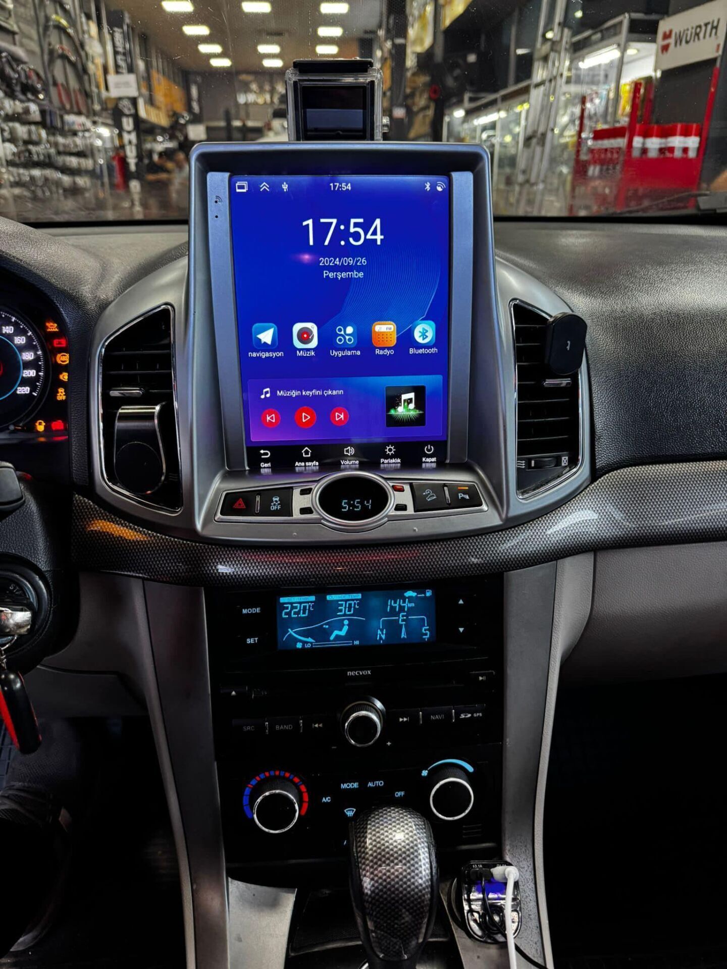 Chevrolet / Captiva C140 4GM RAM 64 GM HAFIZA  TESLA EKRAN
