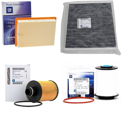 Chevrolet / Yeni Aveo (T300)  1.3 Dizel Periyodik Bakım Filtre Seti GM