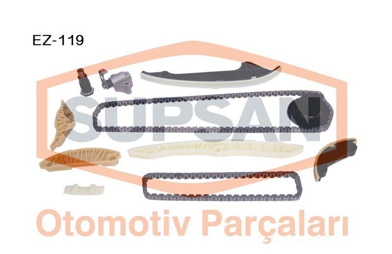 Volkswagen 2.0 TSI Golf 6 / Passat Eksantrik Zincir Kiti 11 Parça