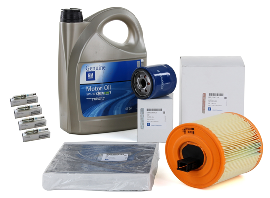 Opel / Astra K 1.4 Turbo (150BG) Benzinli Motor Periyodik Bakım Seti Bujili