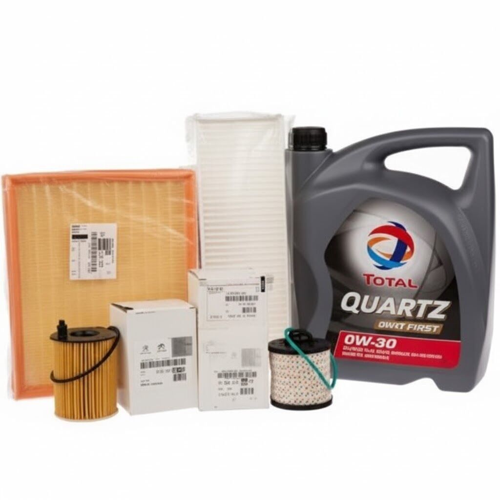 Opel Grandland X 1.6 Hdi Euro 6 Periyodik Yağ Bakım Filtre Seti Orijinal