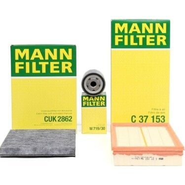 Volkswagen Golf 4 1.6 AKL Bakım Filtre Seti Mann Marka