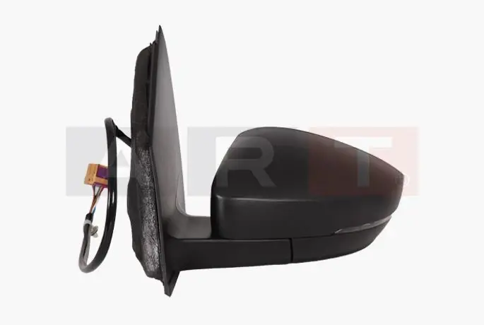 Volkswagen Polo VI Sol Dış Dikiz Aynası Elektrikli Isıtmalı Sinyalli Asferik Dikdörtgen Soket