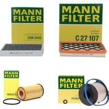 Opel / Astra K 1.6 Dizel Bakım Seti 4 Filtreli Mann Marka