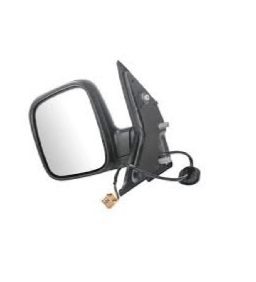 Volkswagen Transporter T6 Sol Dış Dikiz Aynası Elektrikli Katlanır Isıtmalı Asferik Siyah Kapak