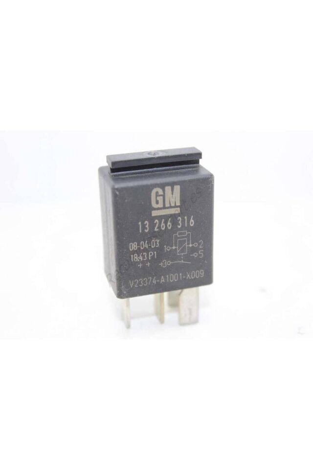 Opel / Astra F -  G - H  Role Sinyal  20 AMP 5 Pinli Siyah  Corsa C - Corsa D -  Vectra B - C