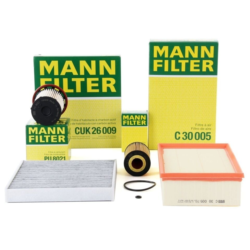 Volkswagen Golf 7 1.6 TDI Periyodik Bakım Seti Mann Marka