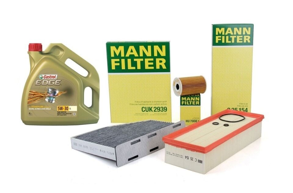 Volkswagen Passat 1.9 TDI Bakım Seti Mann Marka (Yakıt Hariç)Volkswagen Passat 1.9 TDI Bakım Seti Mann Marka (Yakıt Hariç)