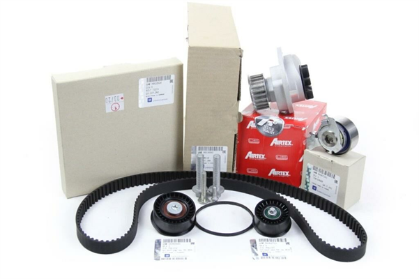 Opel / Zafira A 1.6 Ecotec Z16XE Uyumlu Benzinli Triger Seti ve Airtex Devirdaimli Set