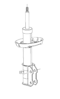 Opel / Astra K Ön Sol Amortisör Orijinal