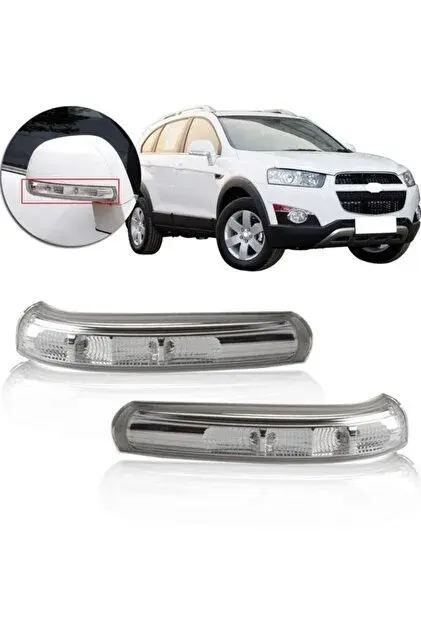 Chevrolet Captiva Sol Sarı Ledli Ayna Sinyali