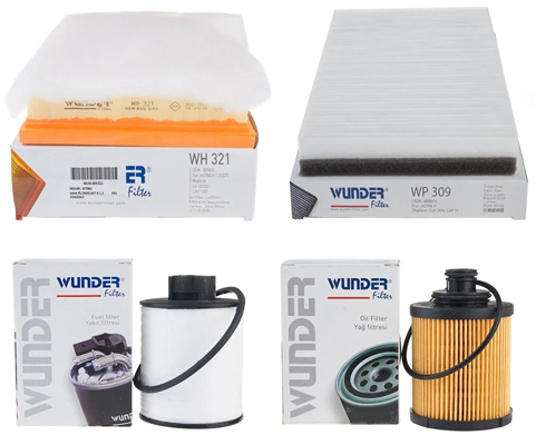 Opel / Astra H 1.3 Periyodik Bakım Filtre Seti Ufi Tipli Wunder