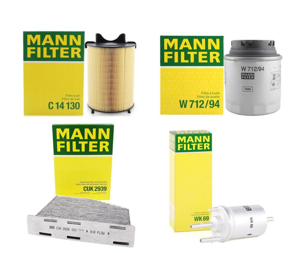 Volkswagen Scirocco 1.4 TSI (CAXA) Filtre Seti Mann Marka