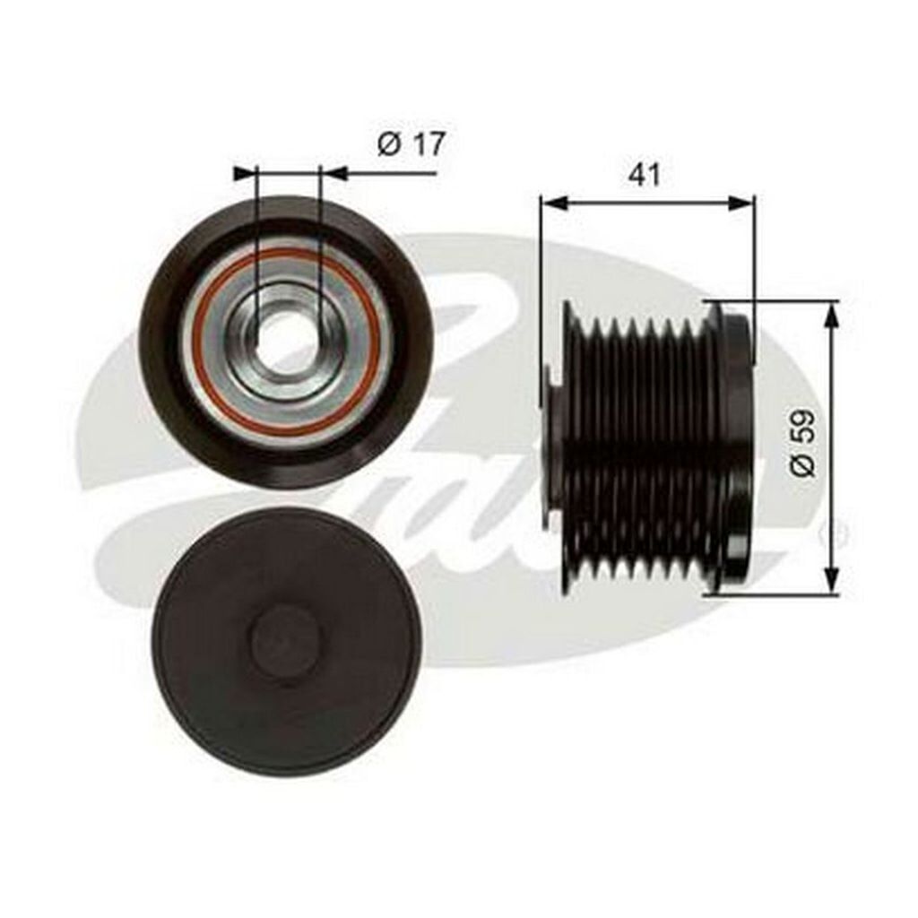 Volkswagen 1.2 TSI / 1.4 TSI Golf 5-6 / Jetta / Passat / Caddy / Polo / Touran Alternatör Kasnağı