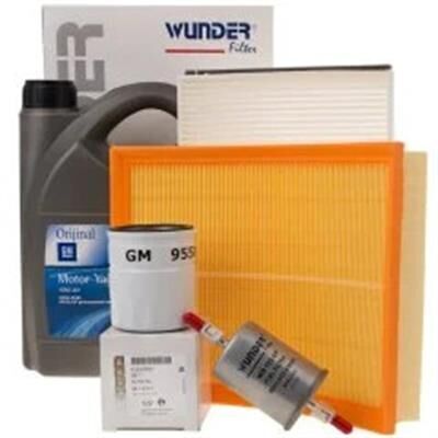 Opel / Astra H 1.6 Twinport Periyodik Bakım Seti Gm 10W40 Yağlı Wunder Marka