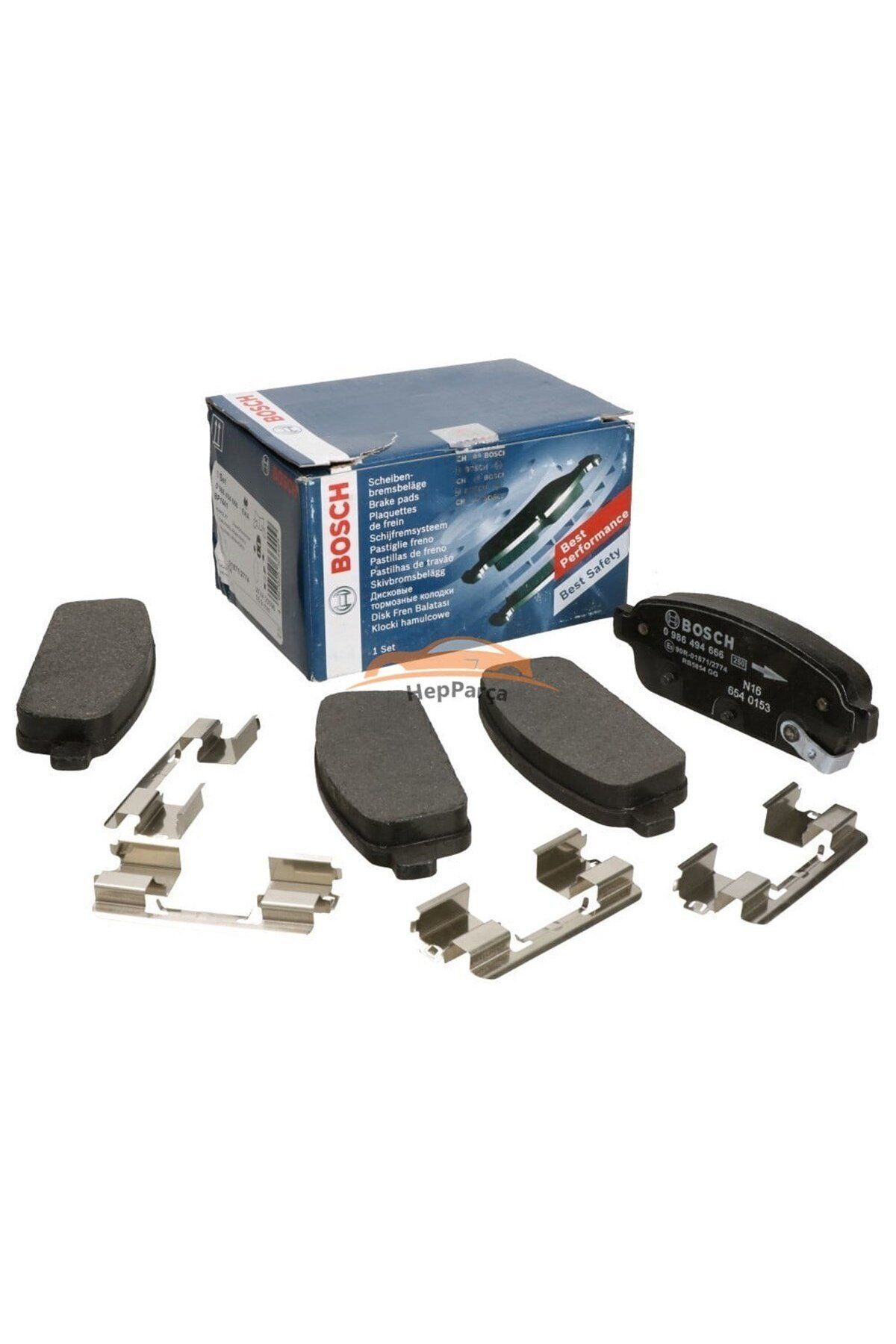 Chevrolet / Cruze 2.0 Dizel Arka Fren Balatası