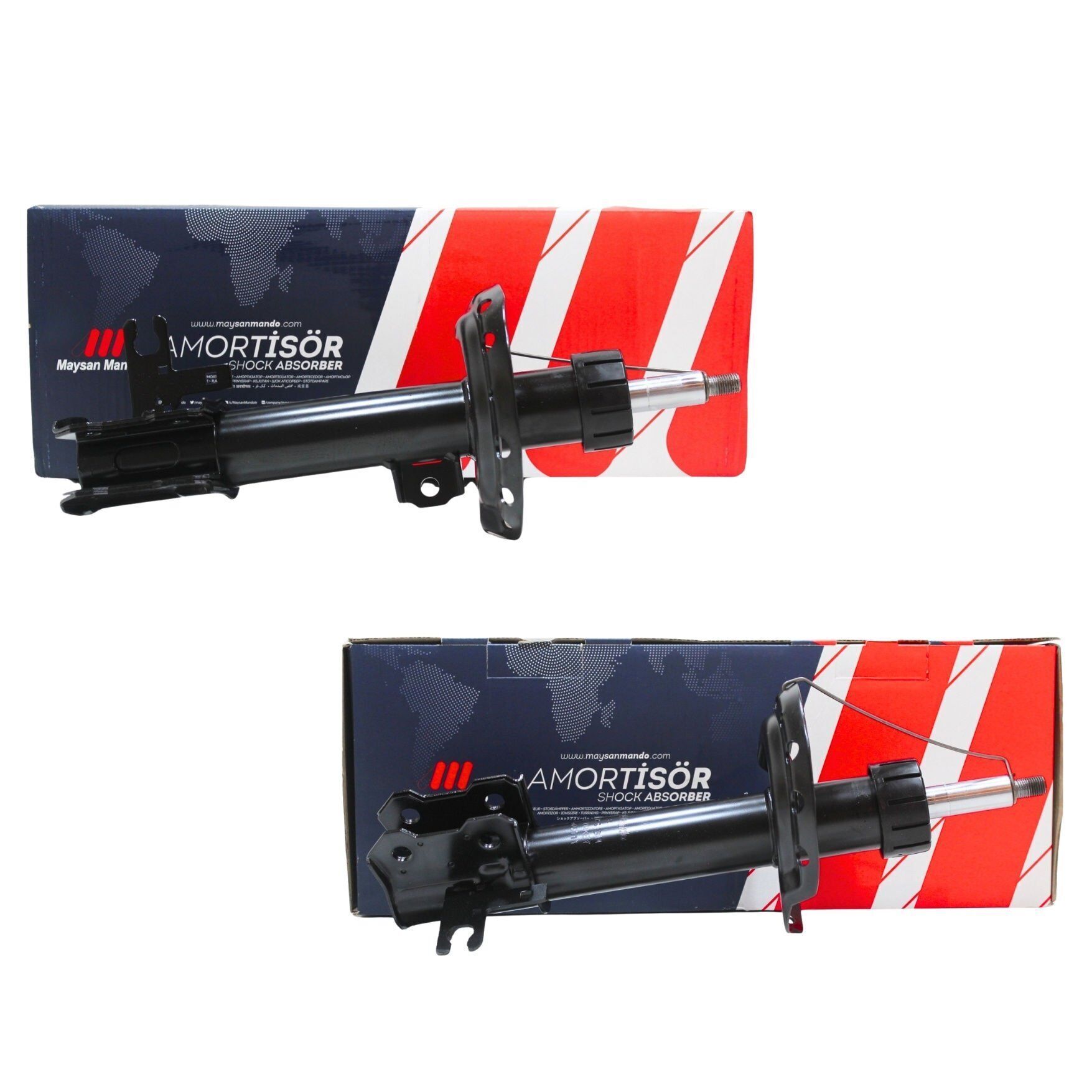 Opel / Astra H Sağ Sol Ön Amortisör Takımı Maysan Mando Marka