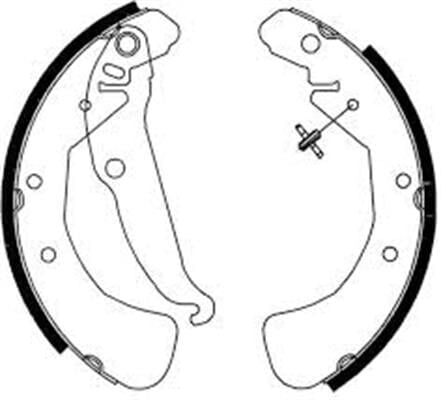 Opel Astra F Arka Papuç Balata Trw Marka