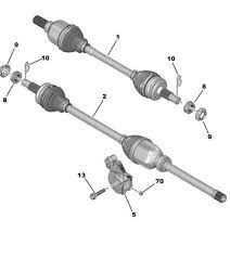 Opel / Mokka 2021- Sağ Aks Komple Orjinal