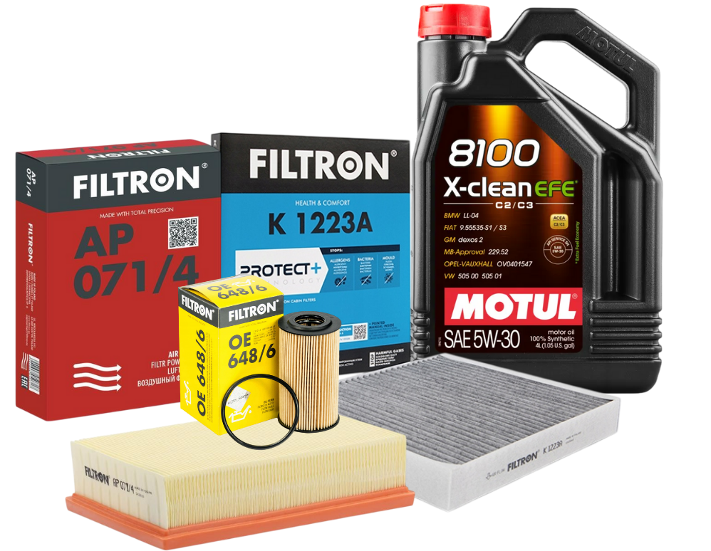 Chevrolet Cruze 1.6 Motul EFE Motor Yağlı Bujili Bakım Seti