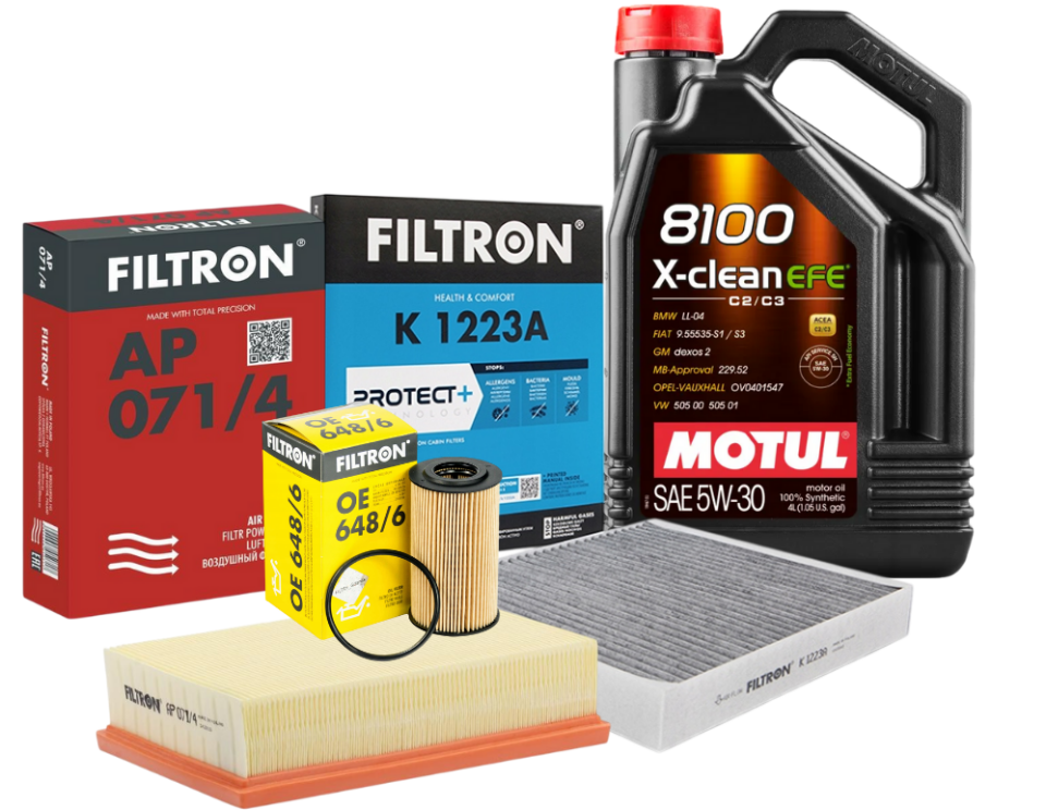 Chevrolet Cruze 1.6 Motul EFE Motor Yağlı Bakım Seti