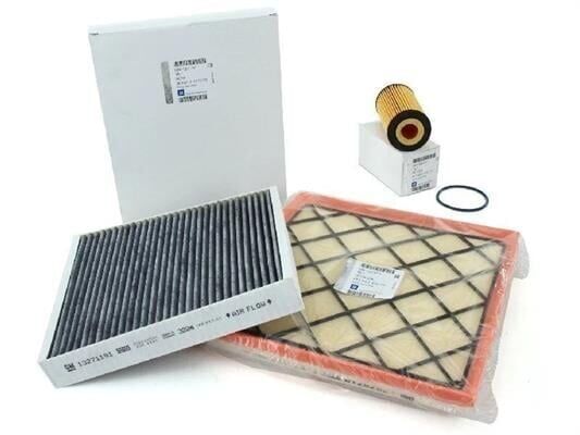 Astra J 1.4 / 1.6 Turbo Motor Periyodik Bakım Filtre Seti Gm Marka