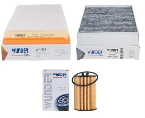 Opel / Astra J 1.4/1.6 Turbo Periyodik Bakım Filtre Seti Wunder Marka