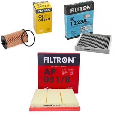 Opel / Astra J 1.6 Benzinli 115 BG Bakım Filtre Seti Karbonlu Filtron Marka