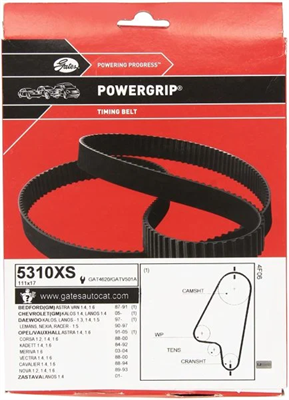 Opel / Astra F 1.4 - 1.6 8 Valf Triger Kayışı GATES
