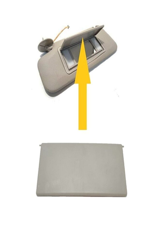 Chevrolet / Cruze Güneşlik Ayna Kapağı Gri