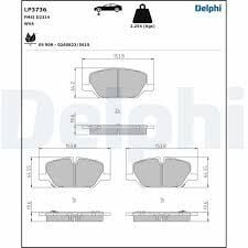 Opel / İnsignia Fren Balata Ön