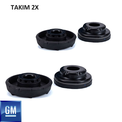 Opel / Astra J Ön 2X Amortisör Üst Bilyası Takozu Set GM