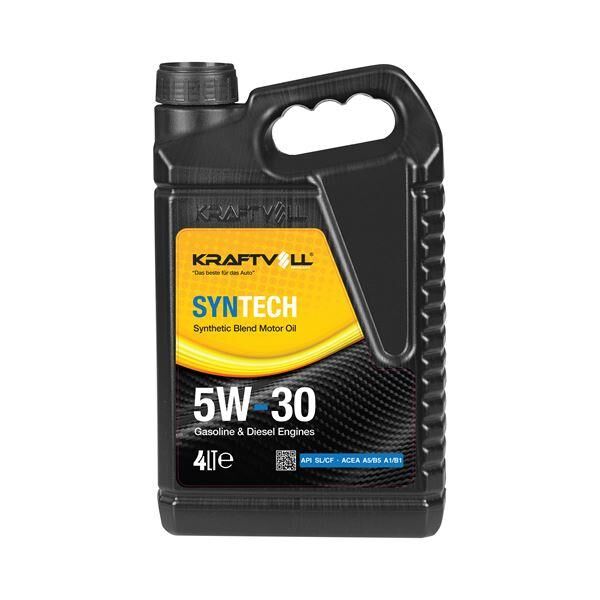 Kraftvoll 5W30 Yarı Sentetik Motor Yağı 4 Lt
