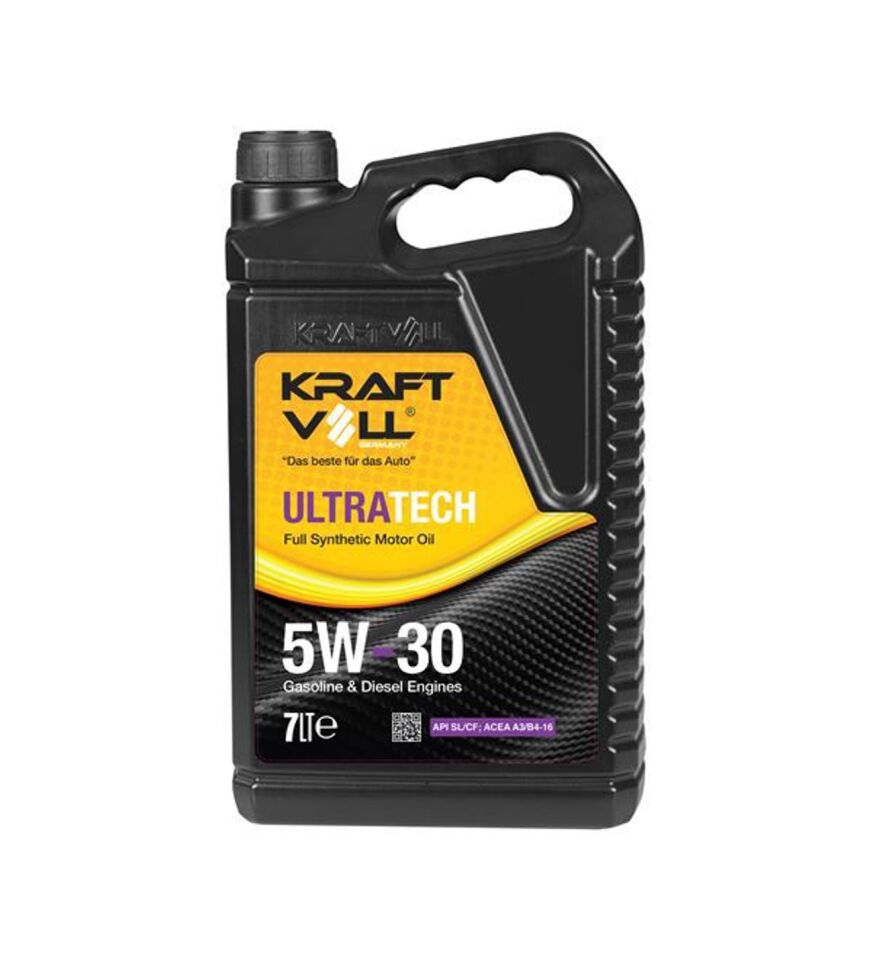 Kraftvoll 5W30 Motor Yağı Tam Sentetik 7 Lt