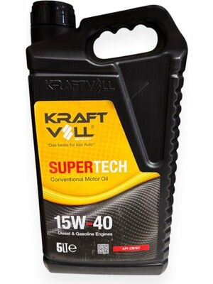 Supertech 15W40 Mineral Motor Yağı 5 Lt