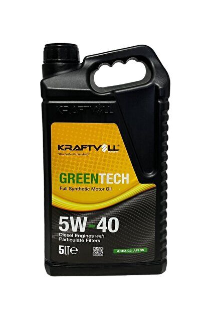 Kraftvoll 5W30 C3 SN Tam Sentetik Motor Yağı 1 Lt