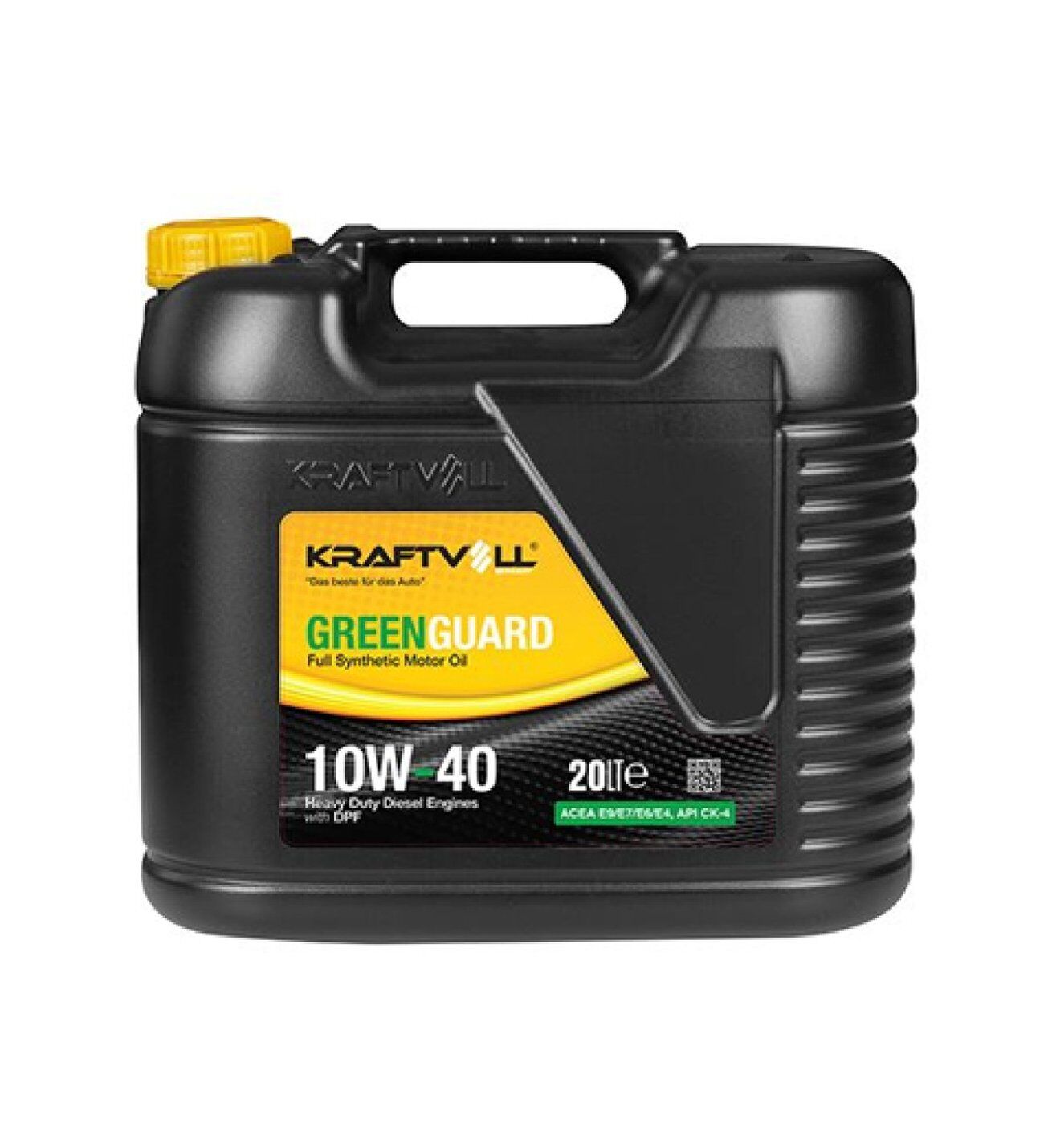 Kraftvoll 10W-40 Motor Yağı Dizel DPF Tam Sentetik AV CK-4 20L