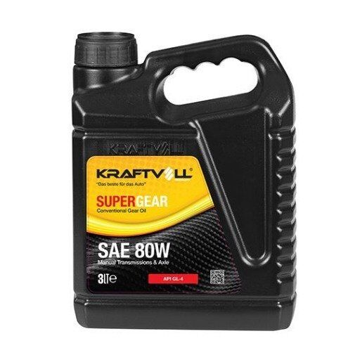 Sanziman ve Disli Yağı 80W 3 Lt Kraftvoll