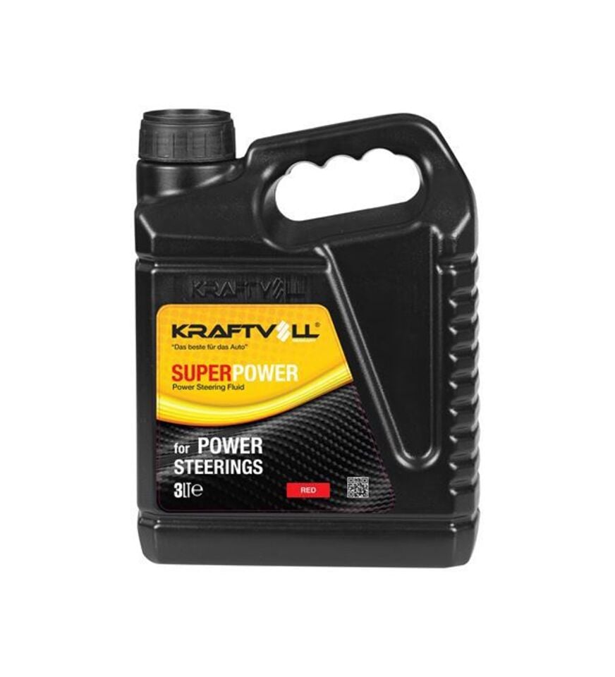 Kraftvoll ATF HID1 Mineral Kırmızı 3 Lt Hidrolik Direksiyon Yağı