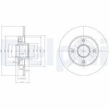 Opel Crossland X Fren Diski Arka