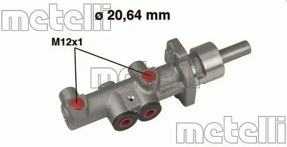 METELLI | Ana Merkez VW Polo 02- 20,64 Fte + ABS  05-0404