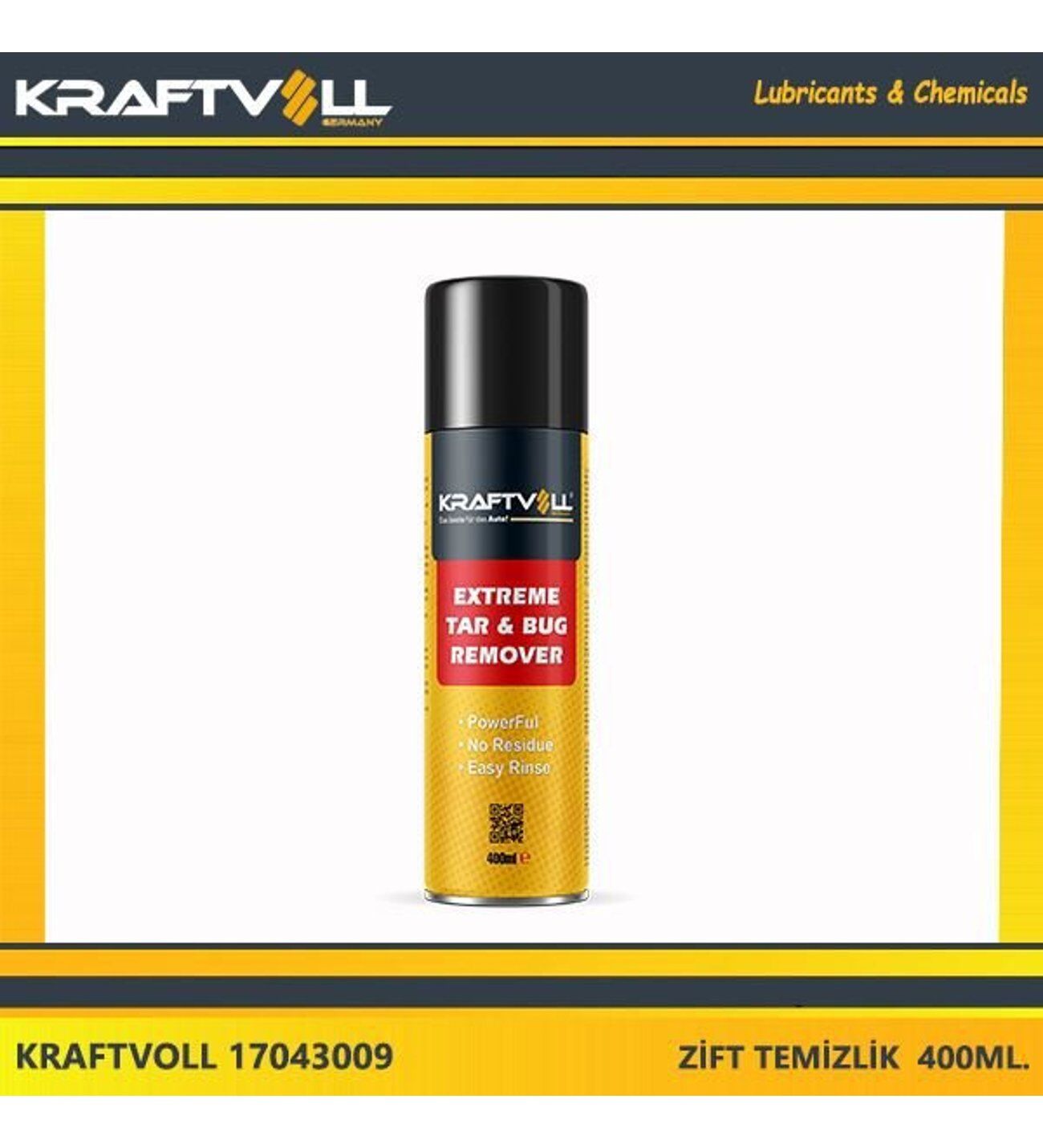 Kraftvoll Zift Katran Temizlik Spreyi 400ml