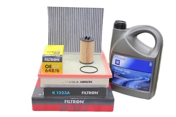 Opel / İnsignia 1.6 Benzinli Motor Bakım Seti Gm 5W30 5LT