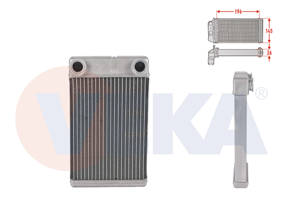 Chevrolet / Yeni Aveo (T300)  Kalorifer Peteği VEKA