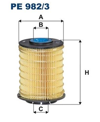 Chevrolet / Yeni Aveo (T300)  1.3 Dizel Mazot Filtresi Filtron