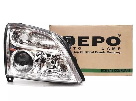 Opel / Vectra C Sağ Far Mercekli DEPO