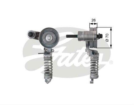 Chevrolet / Yeni Aveo (T300)  1,2-1,4 V Kayış Gergi Kütüğü Komple Gates Marka