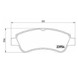 Opel / Corsa F Fren Balatası Ön
