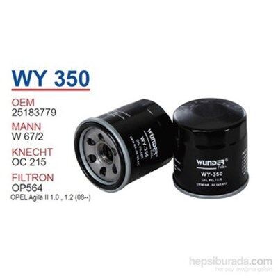 Chevrolet / Aveo 2006 Model Sonrası 1.2 Yağ Filtresi